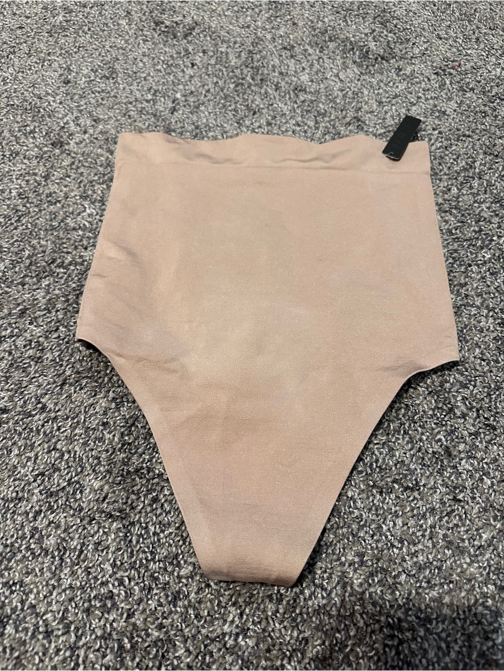 SKIMS Seamless High-Waist Shaping Brief in Nude